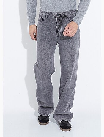 Jean denim coupe large style baggy