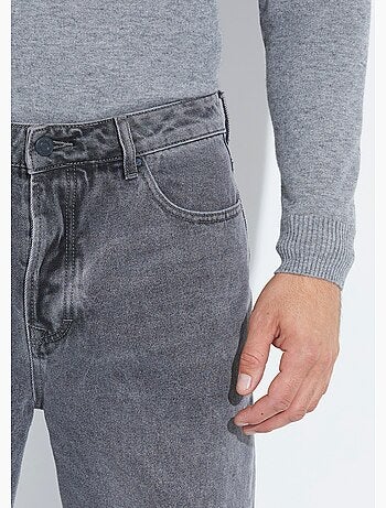 Jean denim coupe large style baggy