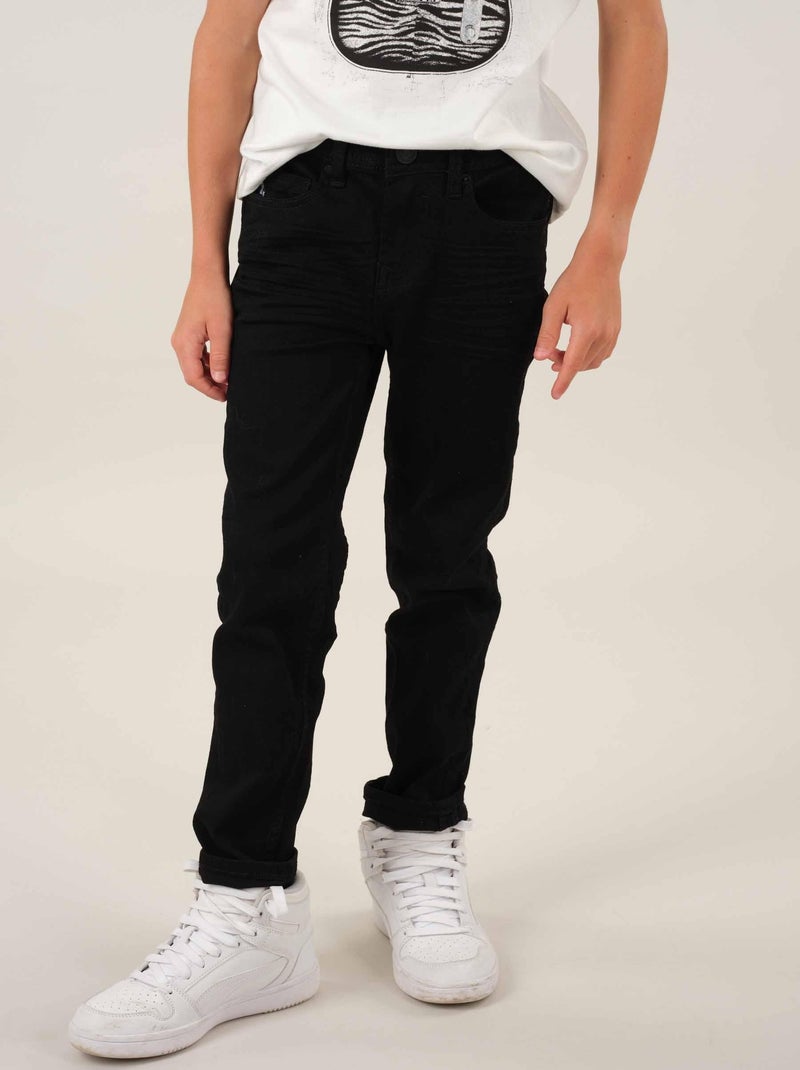 Jean denim 'Deeluxe' Noir - Kiabi