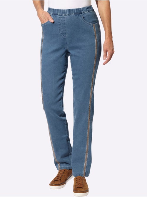 Jean denim doux - taille courte - witt - Kiabi