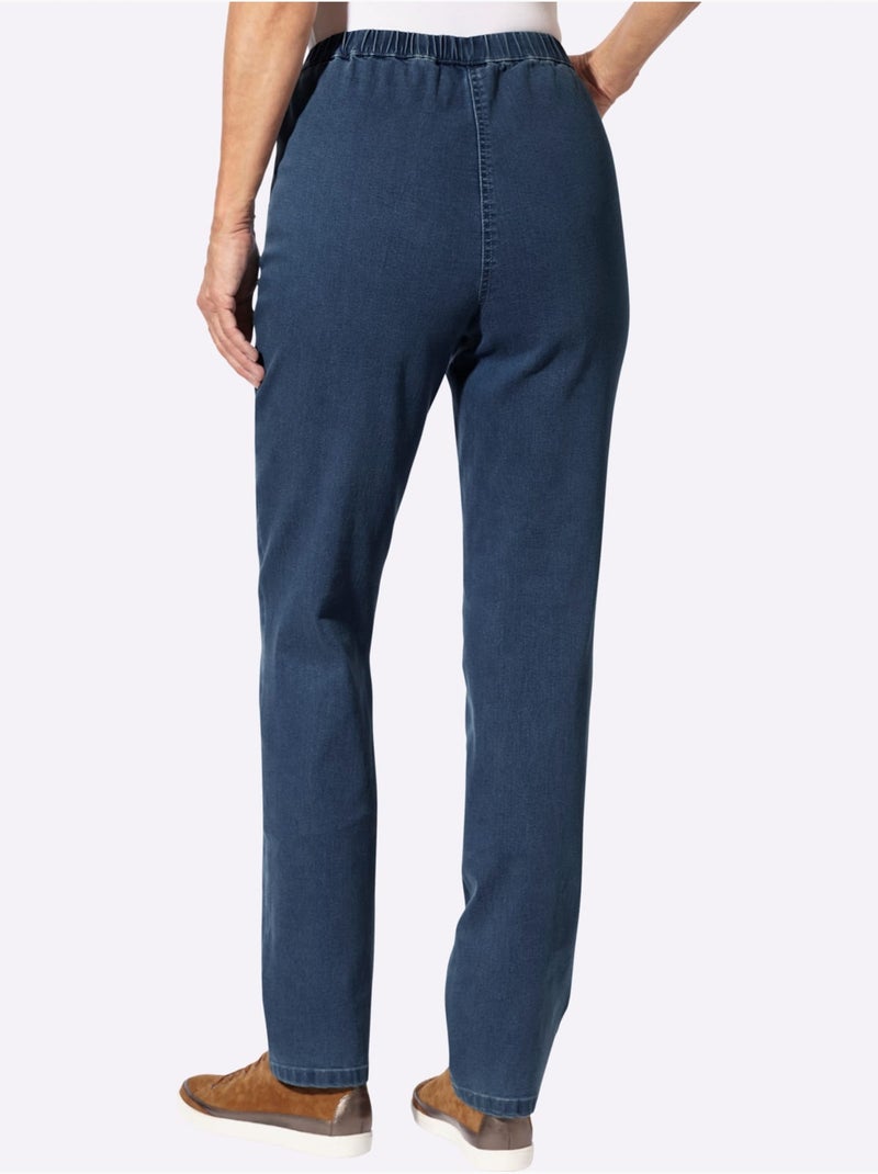 Jean denim doux - taille standard - witt Bleu jean - Kiabi