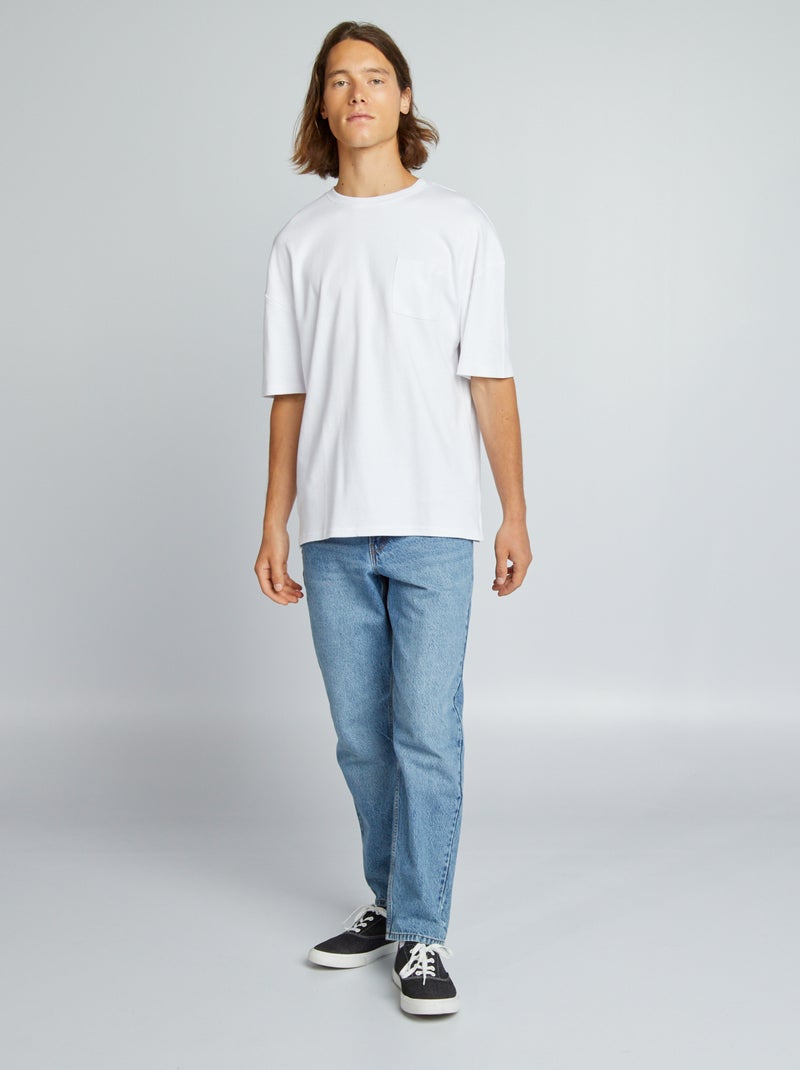 Jean denim stretch Bleu - Kiabi