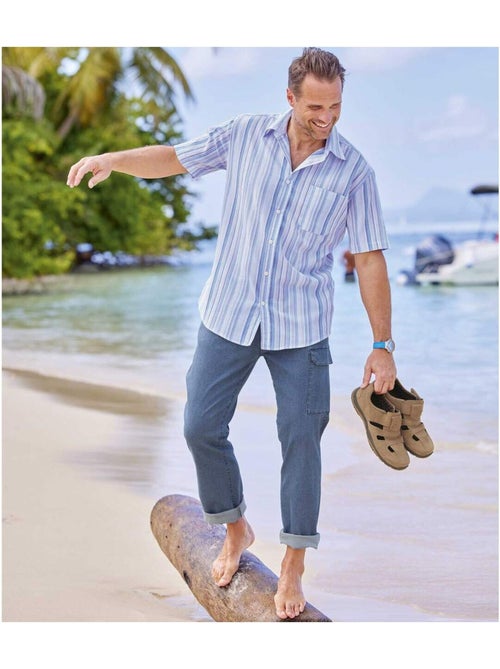 Jean Détente Cargo   - ATLAS FOR MEN - Kiabi