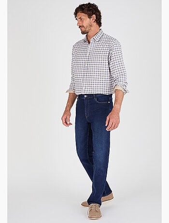 Jean droit 5 poches. - Damart