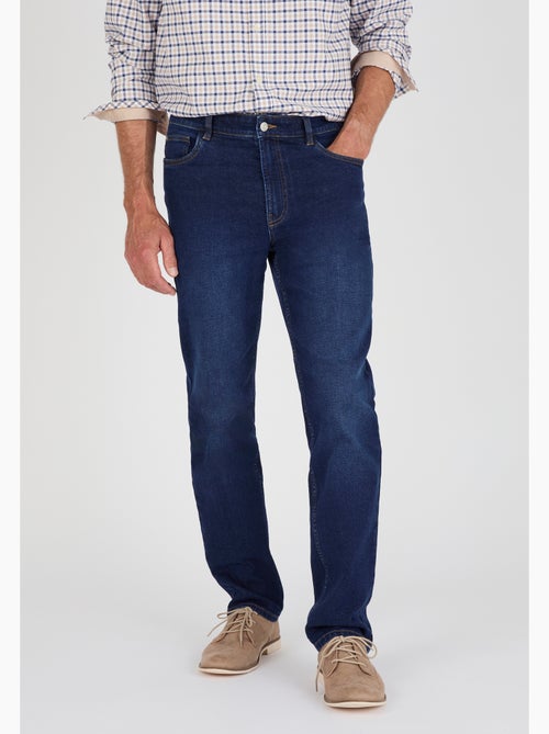 Jean droit 5 poches. - Damart - Kiabi