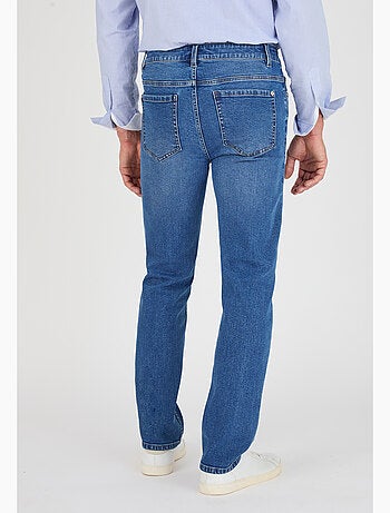 Jean droit 5 poches. - Damart