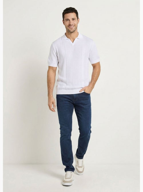 Jean droit 5 poches denim stretch - Afibel - Kiabi