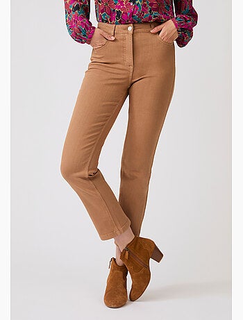Jean droit 7/8ème perfect fit by damart - damart