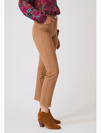 Jean droit 7/8ème perfect fit by damart - damart