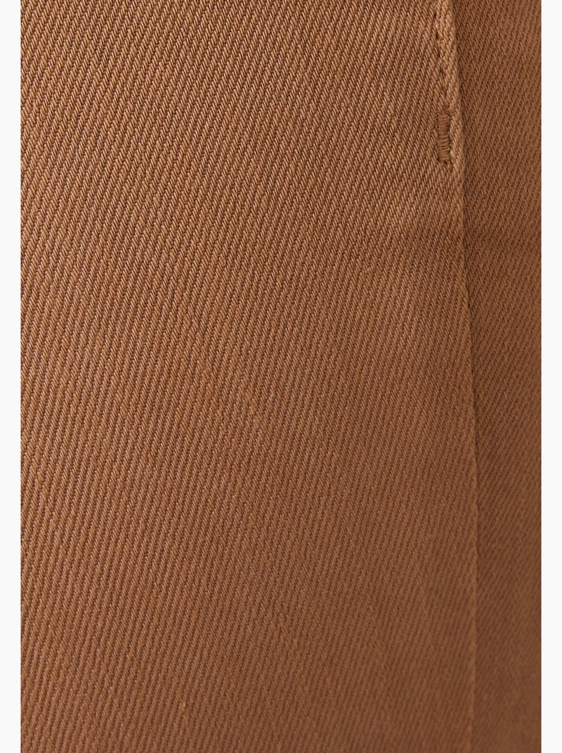 Jean droit 7/8ème Perfect Fit by Damart - Damart Beige - Kiabi