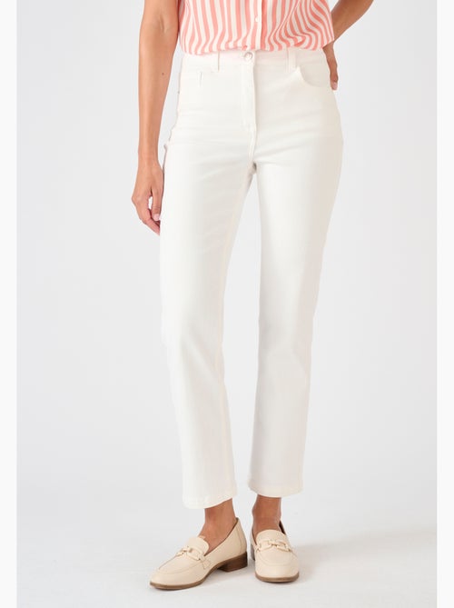 Jean droit 7/8ème Perfect Fit by Damart - Damart - Kiabi