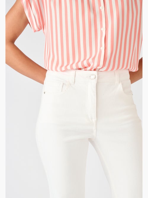Jean droit 7/8ème Perfect Fit by Damart - Damart - Kiabi
