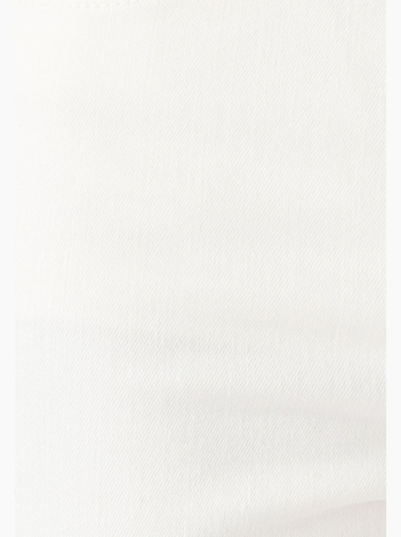 Jean droit 7/8ème Perfect Fit by Damart - Damart Blanc - Kiabi