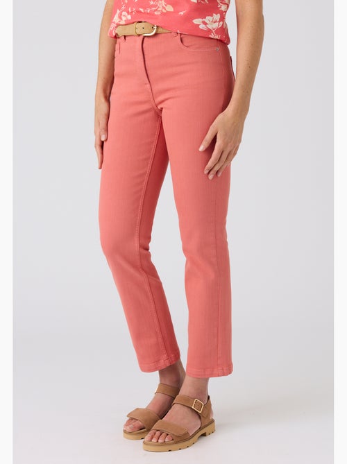 Jean droit 7/8ème Perfect Fit by Damart - Damart - Kiabi