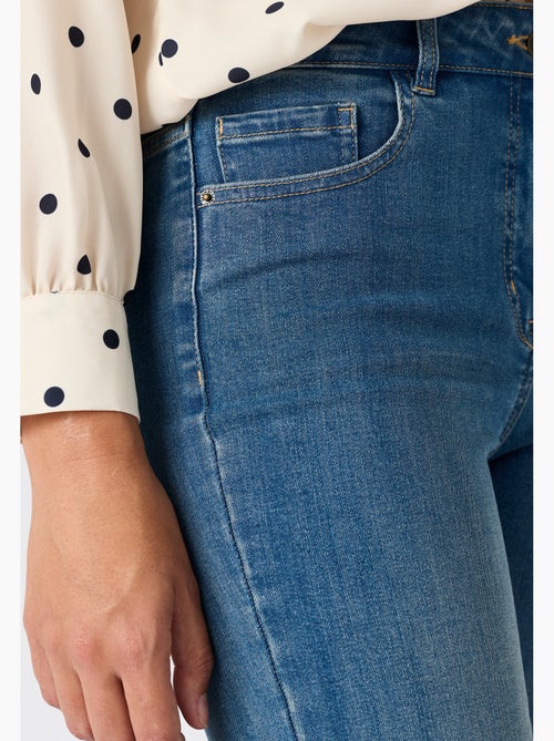 Jean droit 7/8ème Perfect Fit by Damart - Damart - Kiabi