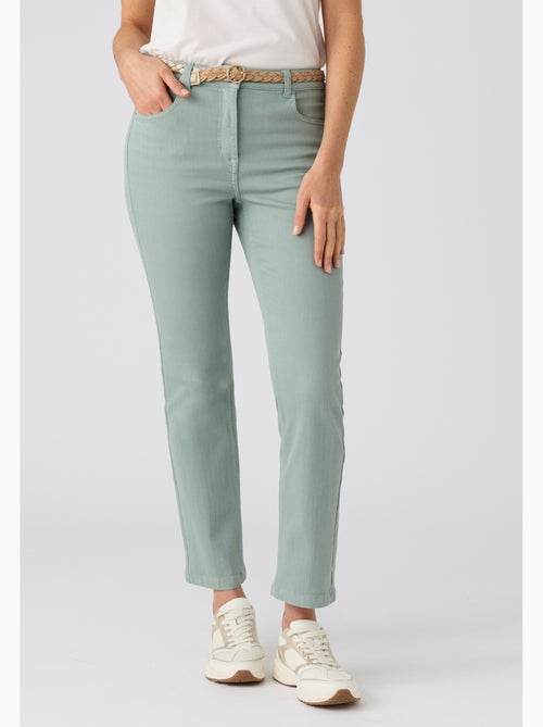 Jean droit 7/8ème Perfect Fit by Damart - Damart - Kiabi