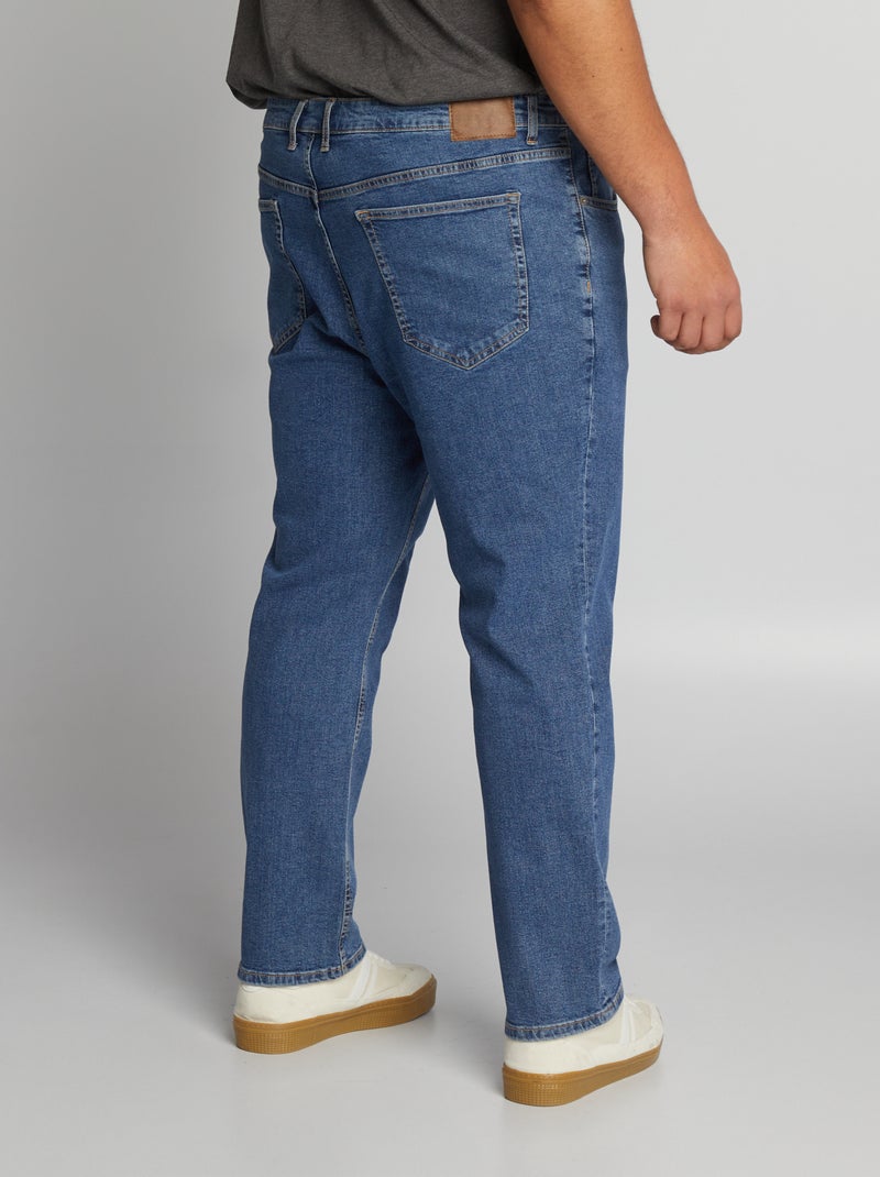 Jean droit à 5 poches - L30 Stone - Kiabi