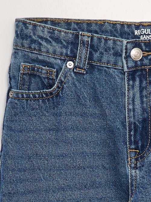 Jean droit à 5 poches - Kiabi