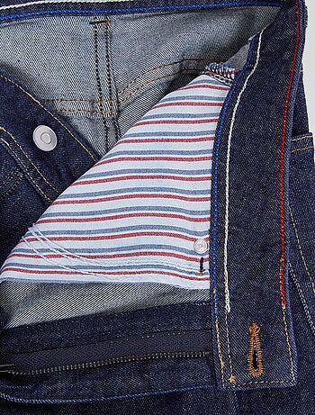 Jean droit à taille haute - Fabriqué en France