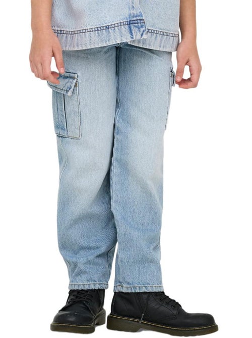 Jean Droit Cargo Fille Kids ONLY - Kiabi