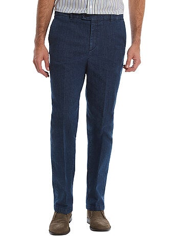 Jean droit ceinture élastiquée réglable - DAXON