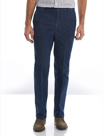 Jean droit ceinture élastiquée réglable - DAXON