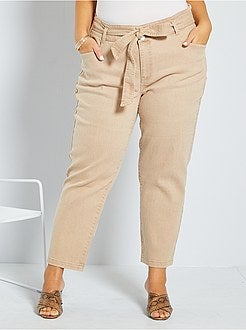 Jean droit coloré - Kiabi