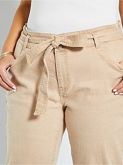 Jean droit coloré - Kiabi