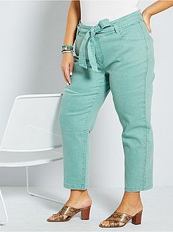 Jean droit coloré - Kiabi