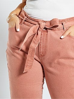 Jean droit coloré - Kiabi