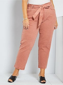 Jean droit coloré - Kiabi