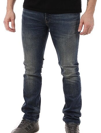 Jean Droit Délavé Homme Teddy Smith Reg