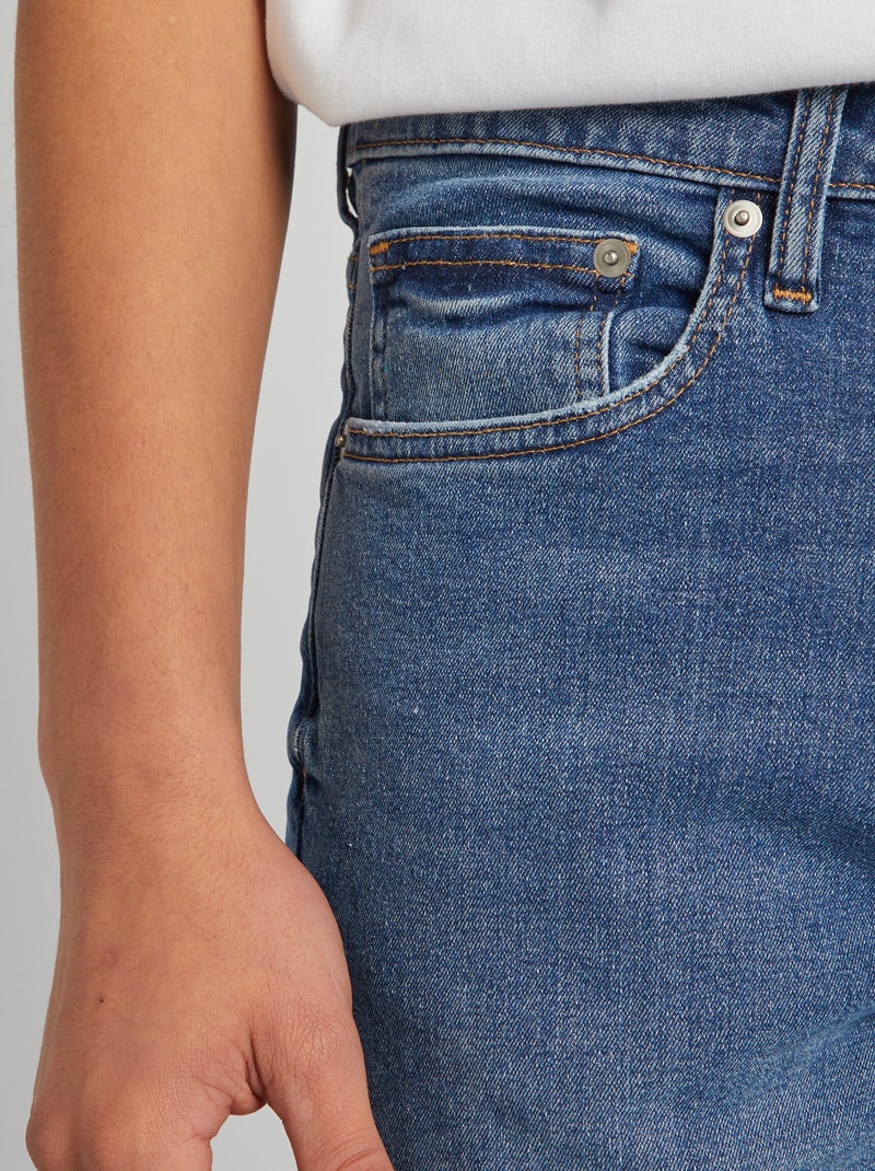 Jean droit Double stone - Kiabi