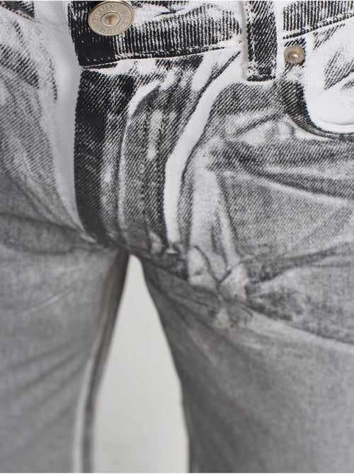 Jean droit en de coton à taille haute dilvin - Kiabi Jean droit en de coton à taille haute dilvin - Kiabi