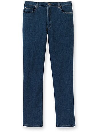Jean droit extensible à taille élastiqué - DAXON