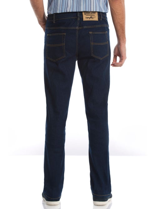 Jean droit extensible à taille élastiqué - DAXON - Kiabi