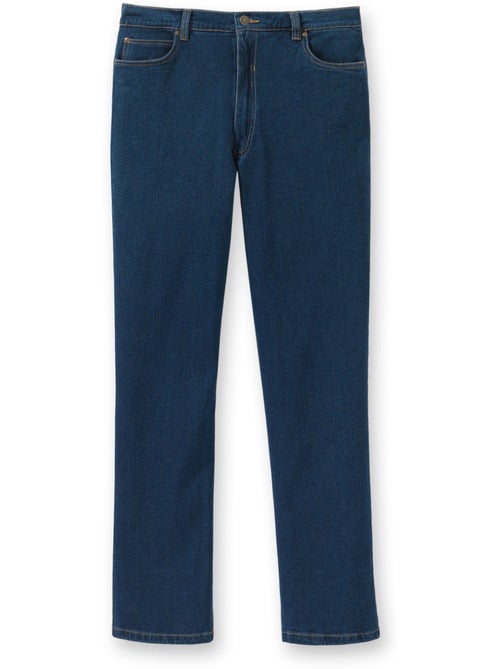 Jean droit extensible à taille élastiqué - DAXON - Kiabi