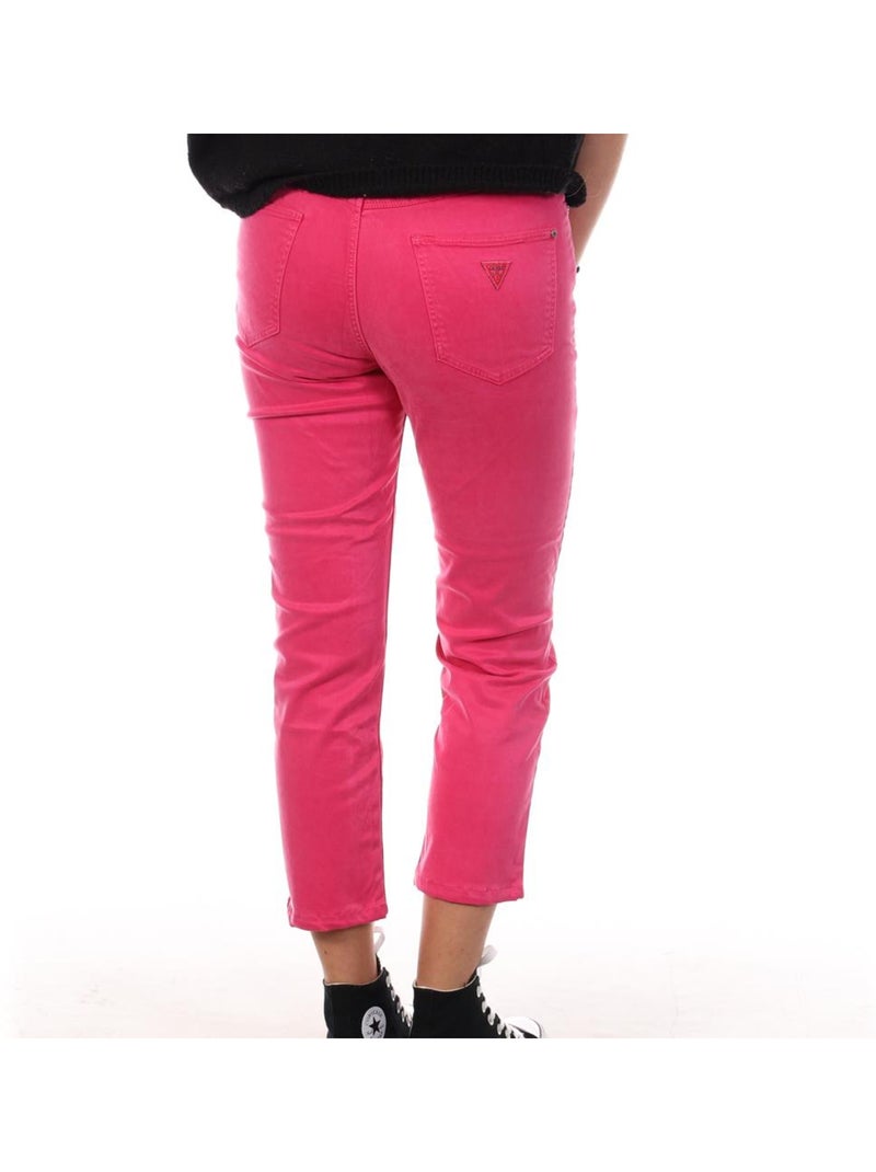 Jean Droit Femme Guess Rose - Kiabi
