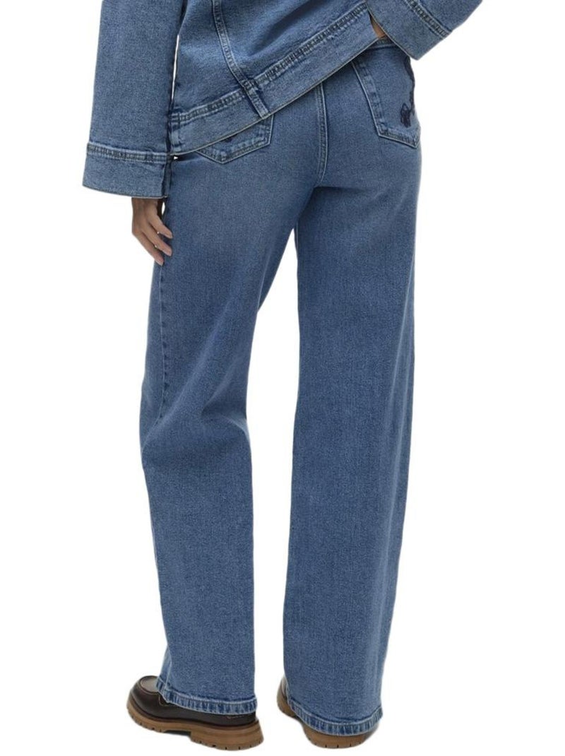 Jean Droit Femme Vero Moda - W30-L32 Bleu - Kiabi