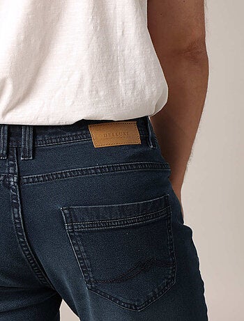 Jean droit homme effet délavé 'Deeluxe'