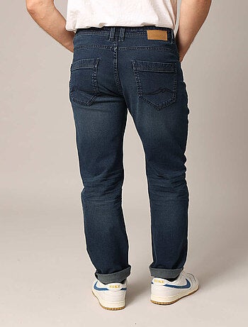 Jean droit homme effet délavé 'Deeluxe'