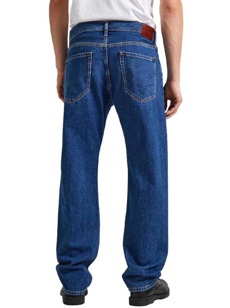 Jean Droit  Homme Pepe Jeans Relaxed Bleu - Kiabi