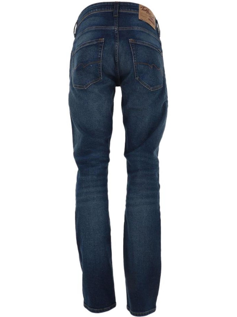 Jean droit homme teddy smith Bleu - Kiabi