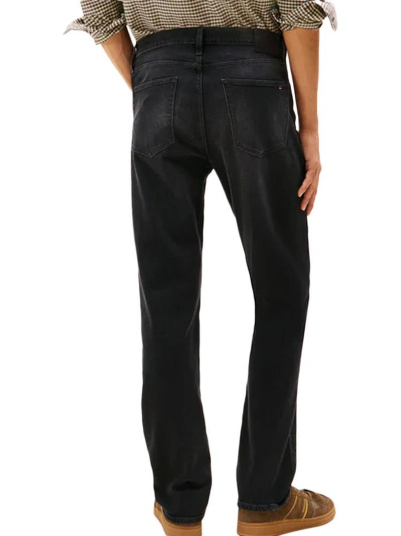 Jean Droit Homme Tommy Hilfiger Noir - Kiabi