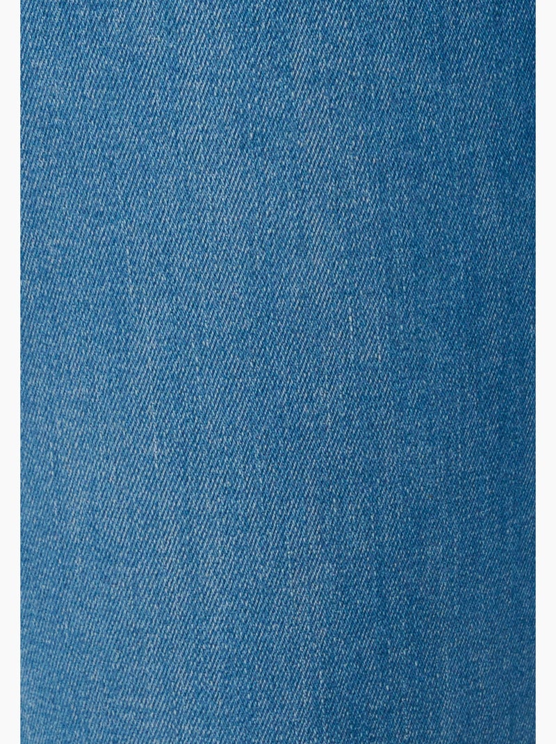 Jean droit Perfect Fit by Damart - Damart Bleu denim - Kiabi