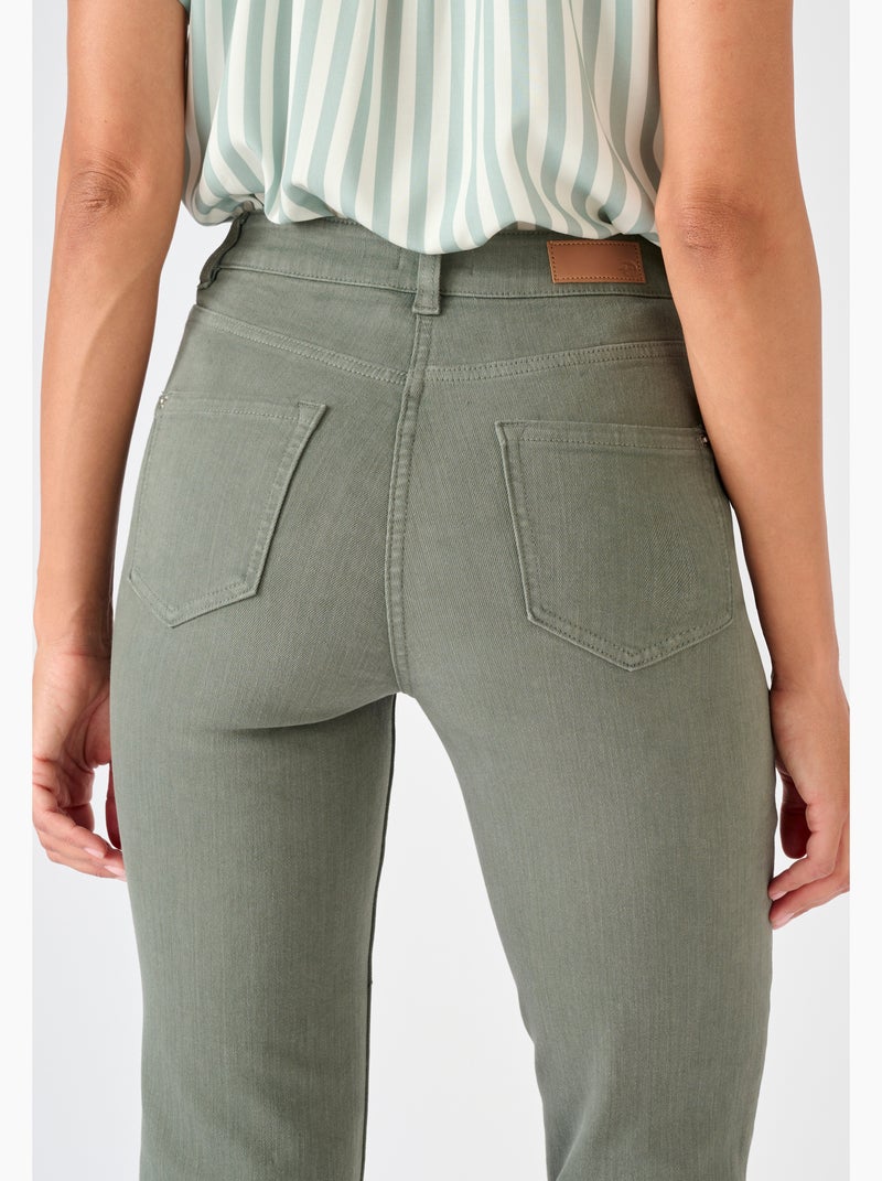 Jean droit Perfect Fit by Damart - Damart Vert - Kiabi