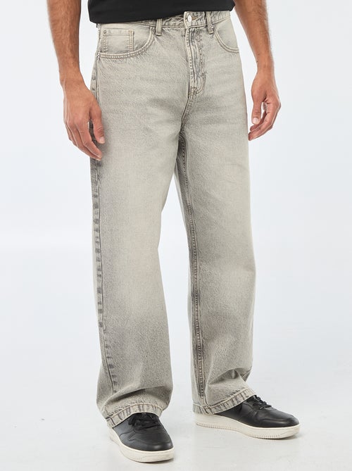 Jean droit / regular fit à 5 poches - Kiabi
