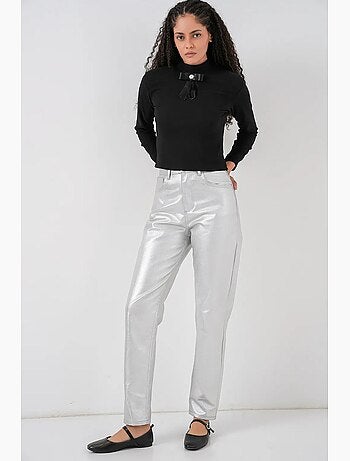 Jean droit taille haute bdart