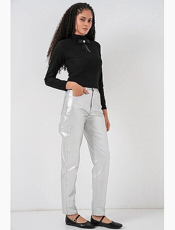 Jean droit taille haute bdart