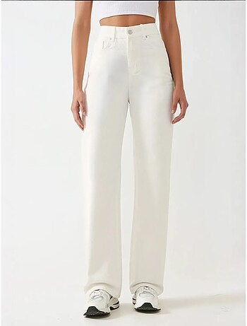 Jean droit taille haute hiccup